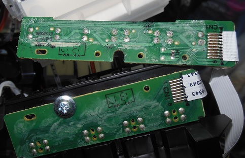 Brother MFC-J825DW ремонт датчиков цвета и наличия чернил