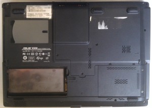 Корпус ноутбука X50N