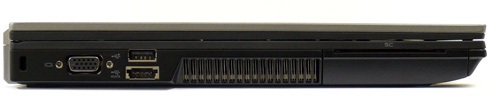 Dell Lattitude E6410 вид слева