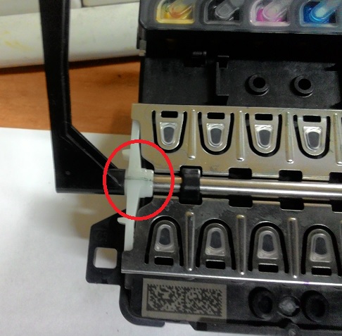 ремонт печатающей головки HP c5183 c6283