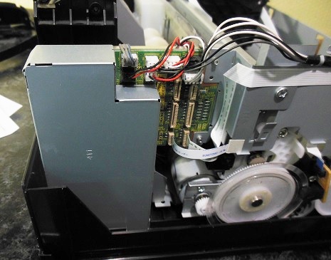 Разборка принтера Epson L210