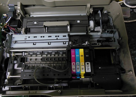 HP Deskjet 3070A разборка