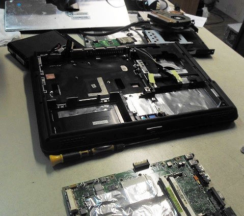 разборка ноутбука Asus K40AB для ремонта
