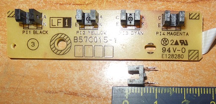 плата Brother DCP-J525W B57C015-1 с оптическими датчиками