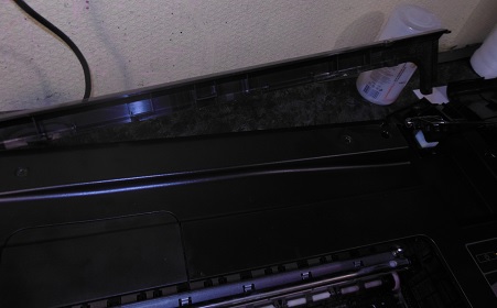 разборка Officejet 7610 снимаем заднюю крышку