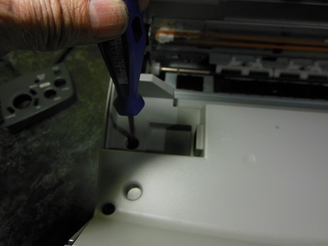 Epson RX600 снимаем печатающую головку