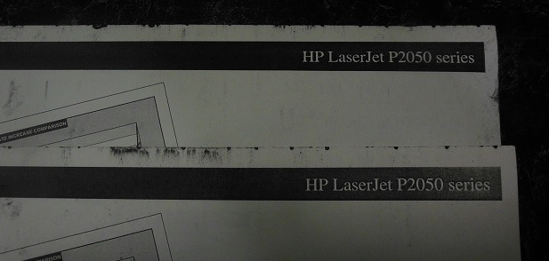 после замены магнитного вала картриджа HP 505X