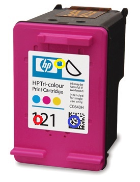 Заправка HP 121 цветного