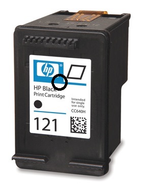 Заправка HP 121 черного