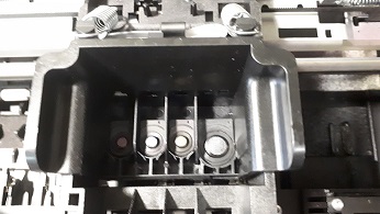 Чистка печатающей головки HP 3525