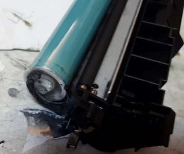 Как заправить картридж HP 44A CF244A