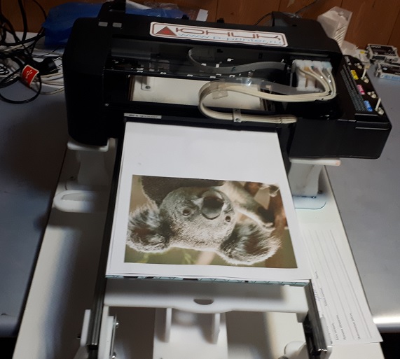 планшетный принтер Epson для печати на тортах