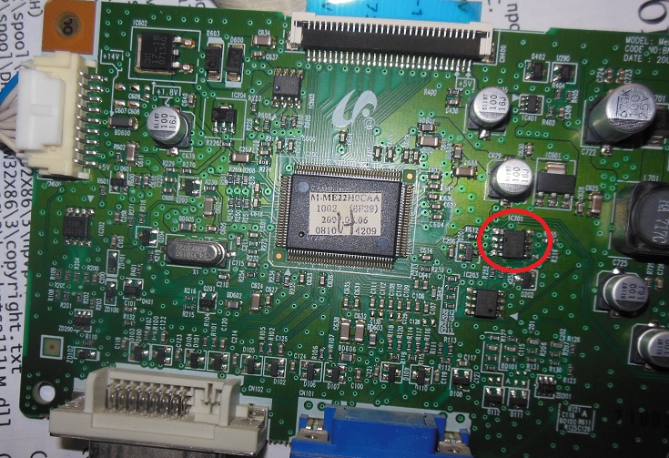 Samsung 226BW прошивка BIOS
