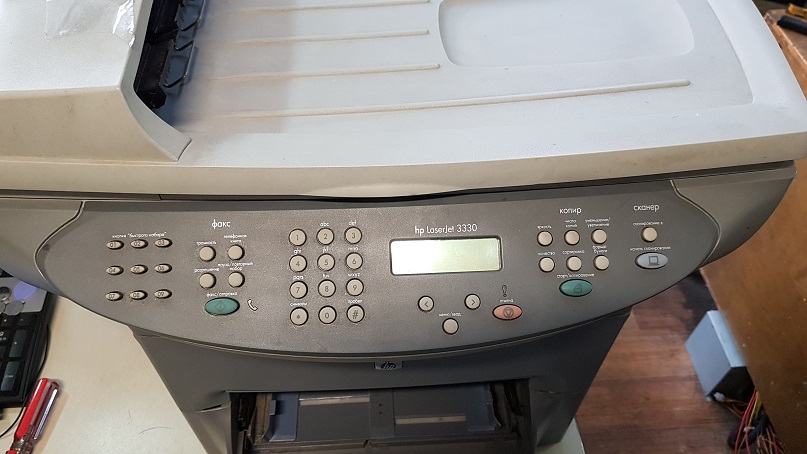 Лазерный принтер бледно печатает