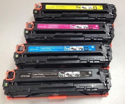 Заправка картриджа hp cf210a