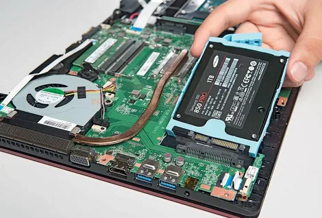 Замена HDD на SSD в ноутбуке HP