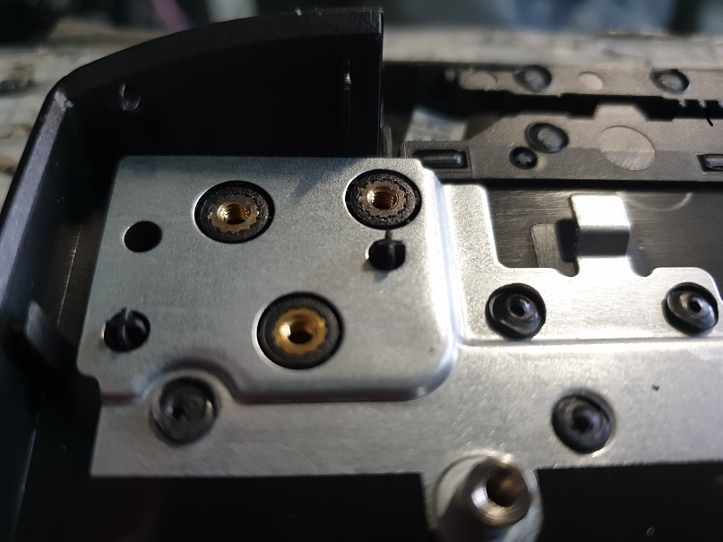 крепления экрана нового топкейса Aspire 7