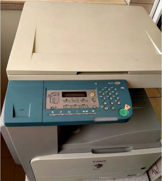 Canon IR 2016 бледная печать